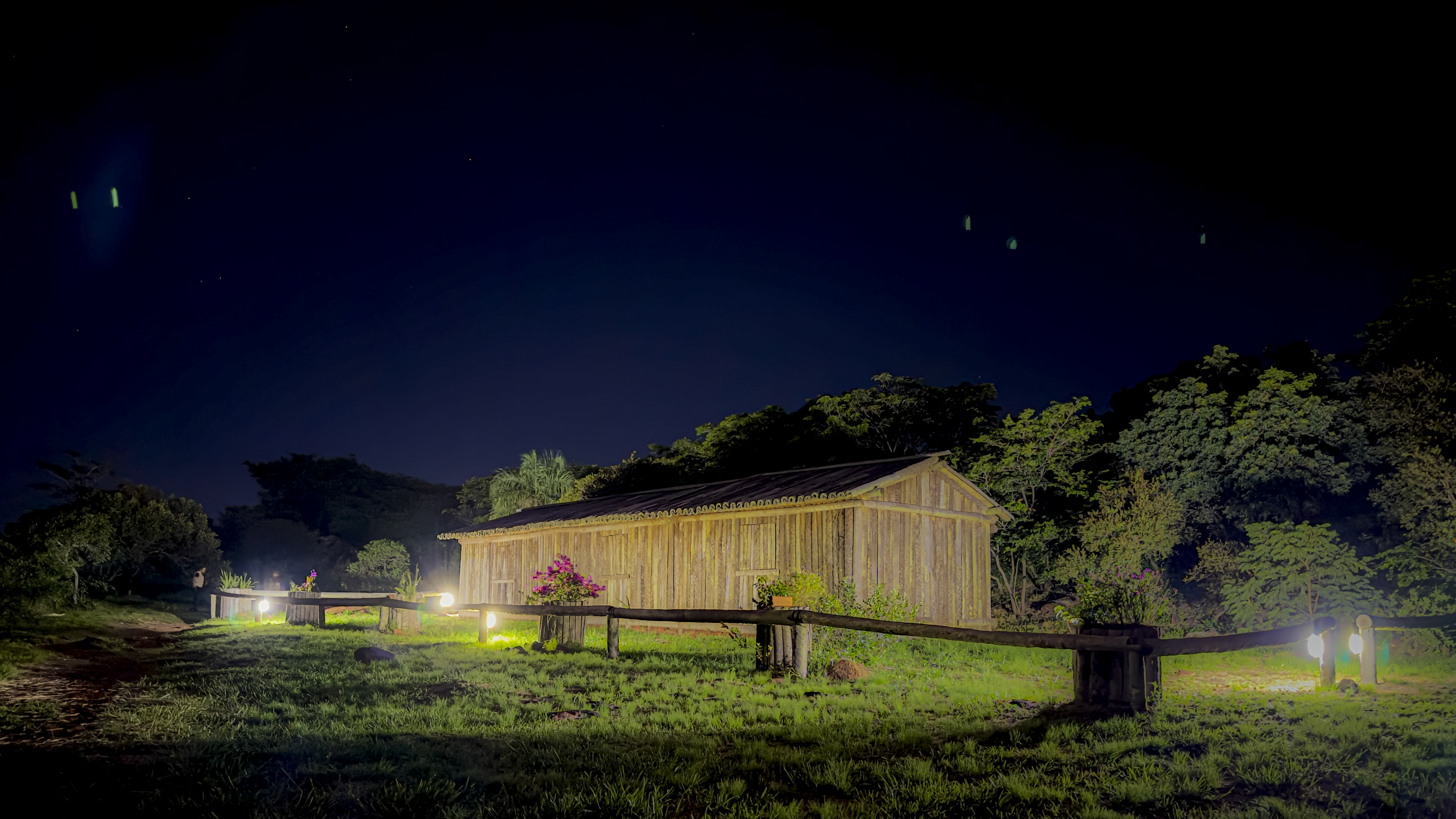 Cielo nocturno de Yaguarón