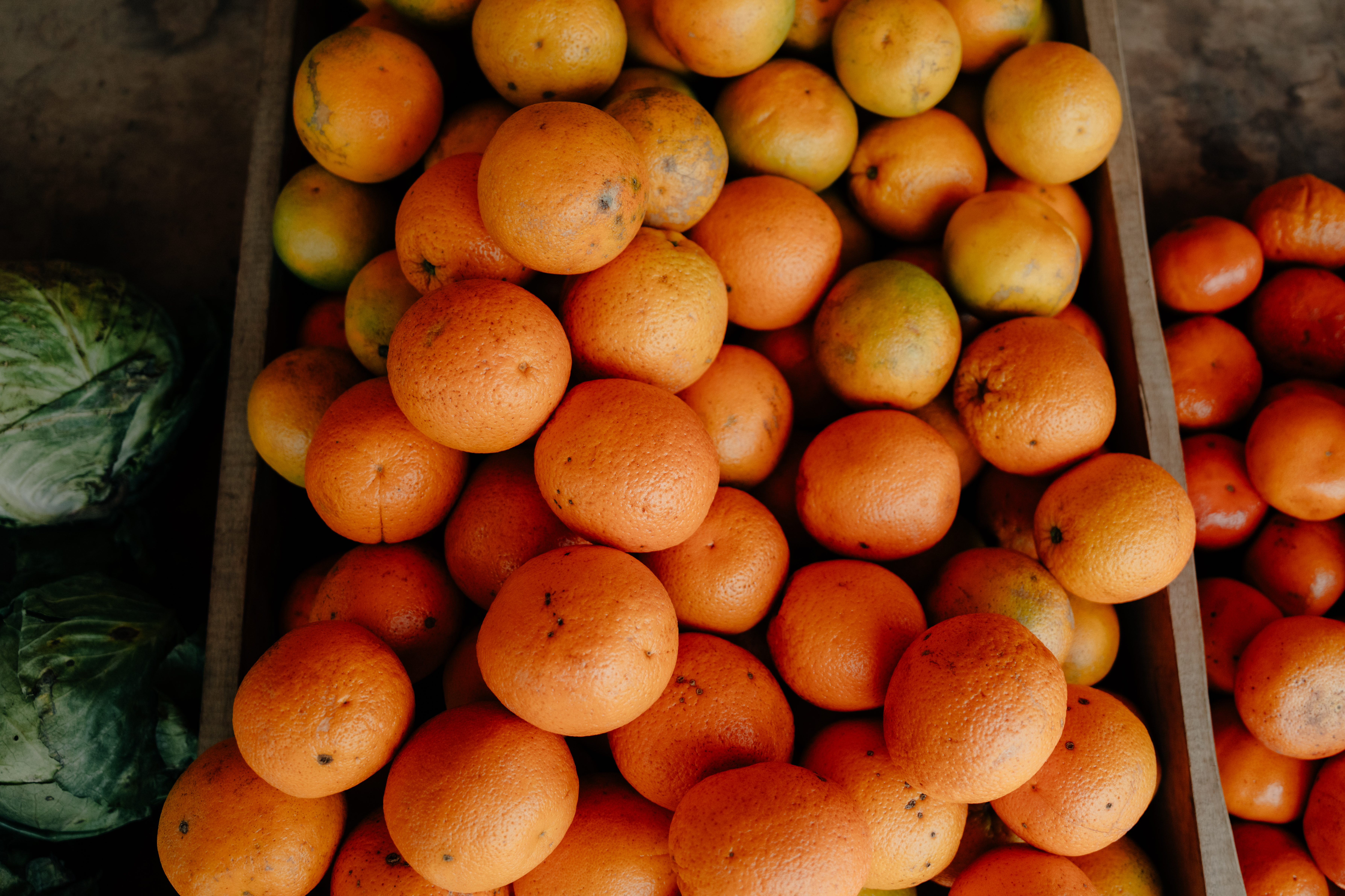 Naranjas de producción local