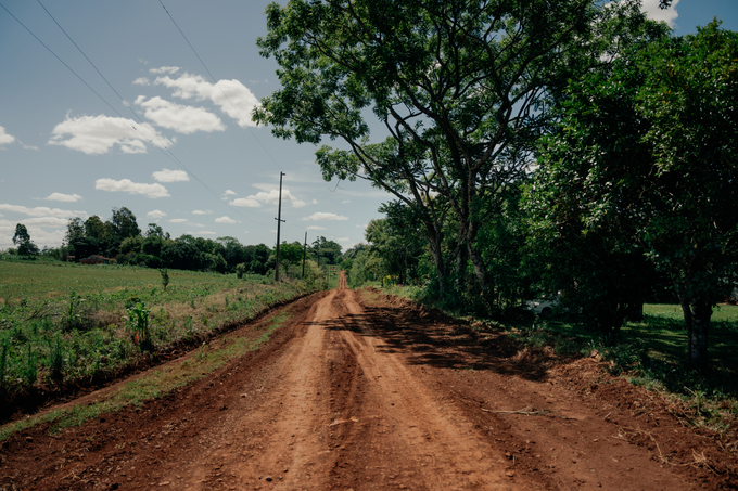 Camino de tierra